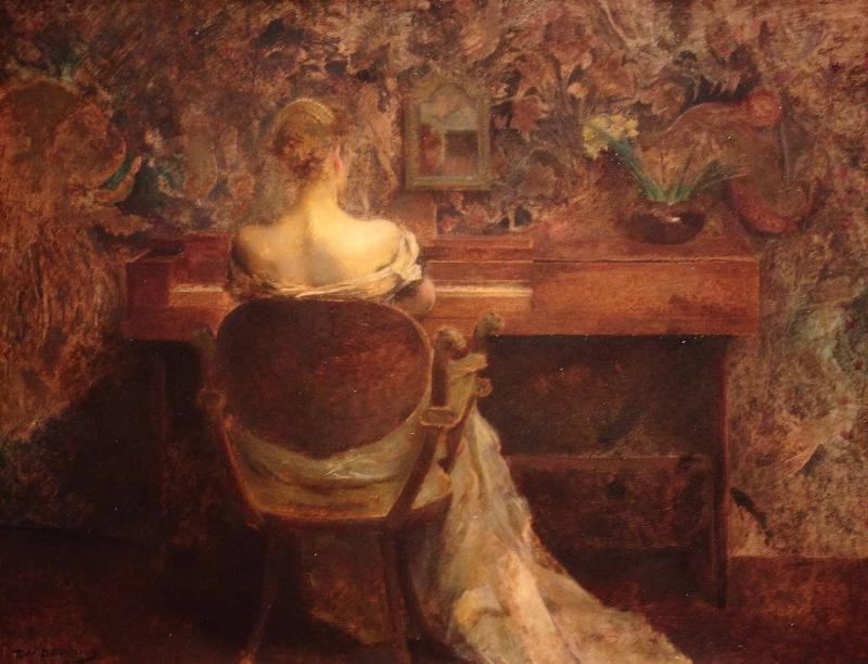 Thomas Dewing The Spinet china oil painting image